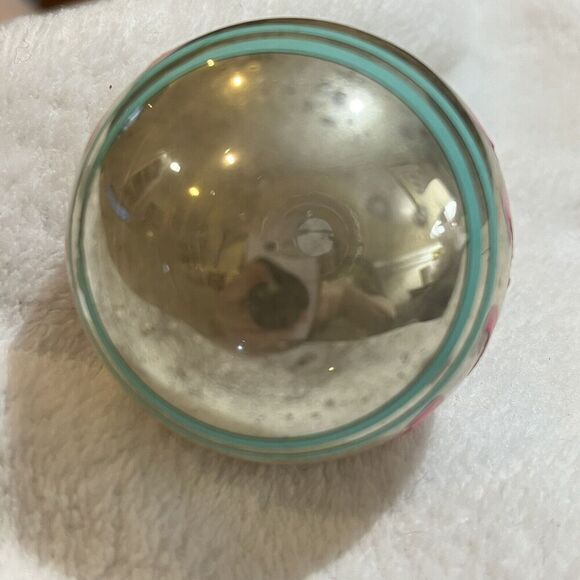 Vintage Christmas ornament, Corning, WWII era, made in US of A! - Picture 5 of 8